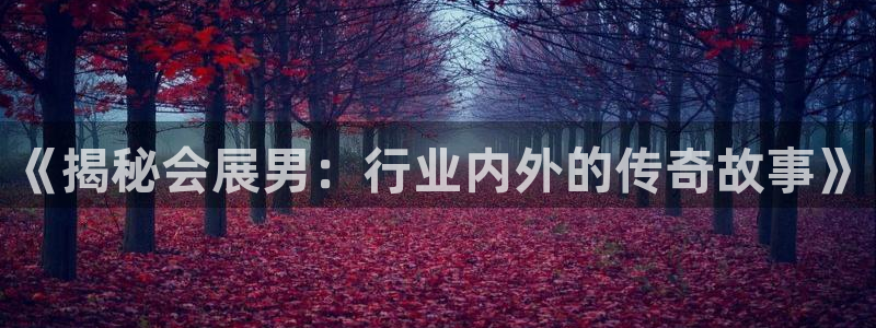 果博平台链接：《揭秘会展男：行业内外的传奇故事》