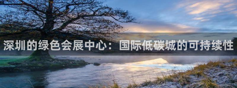 果博公司客服微信怎么加：深圳的绿色会展中心：国际低碳城的可持续性
