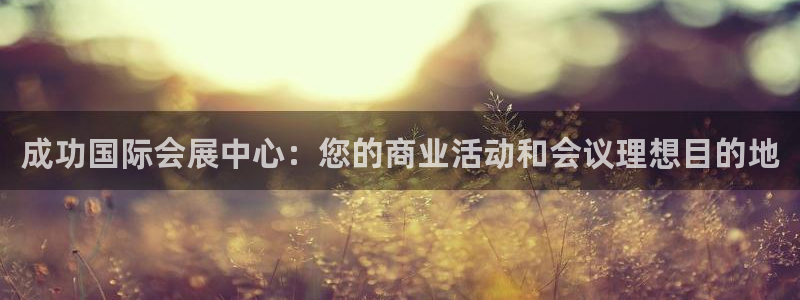 果博环保公司：成功国际会展中心：您的商业活动和会议理想目的地