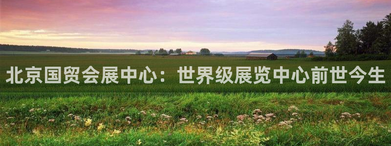 果博手机版下载：北京国贸会展中心：世界级展览中心前世今生