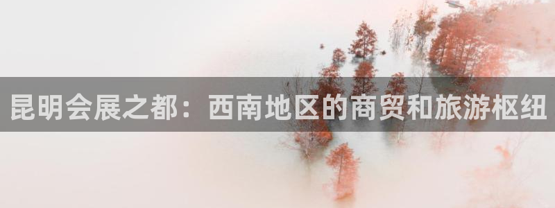 果博手机版下载：昆明会展之都：西南地区的商贸和旅游枢纽
